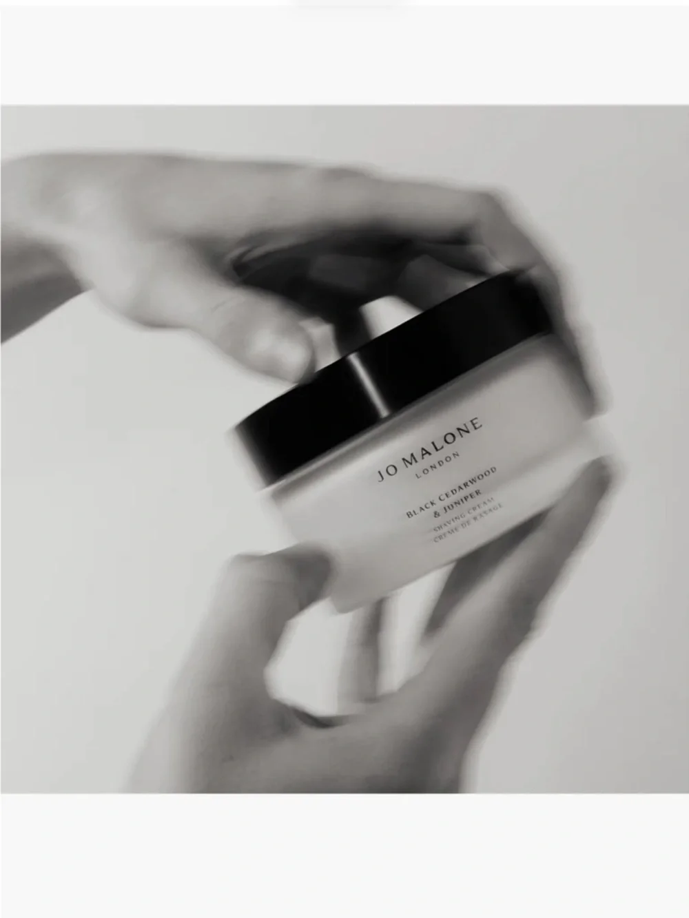 Jo Malone Shaving Cream in Black Cedarwood & Juniper - BNIB - 6.7oz